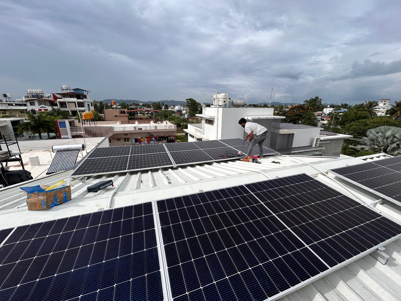 V-GUARD SOLAR ROOFTOP POWER SYSTEM-10KW