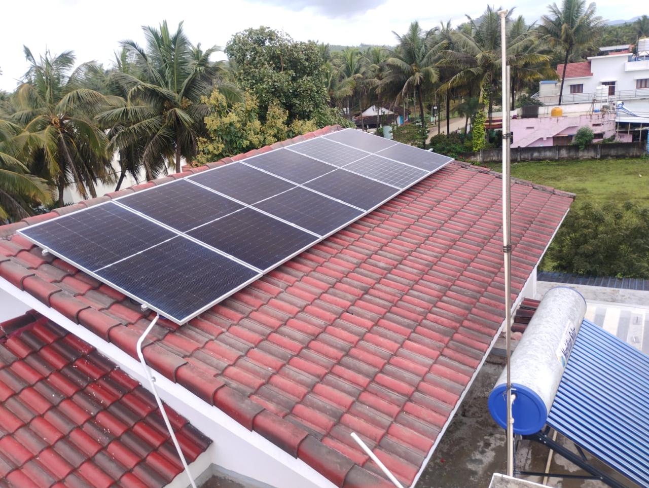 V-GUARD SOLAR ROOFTOP POWER SYSTEM - 3KW